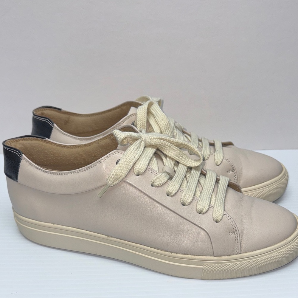 Men’s Cream and Black Sneakers